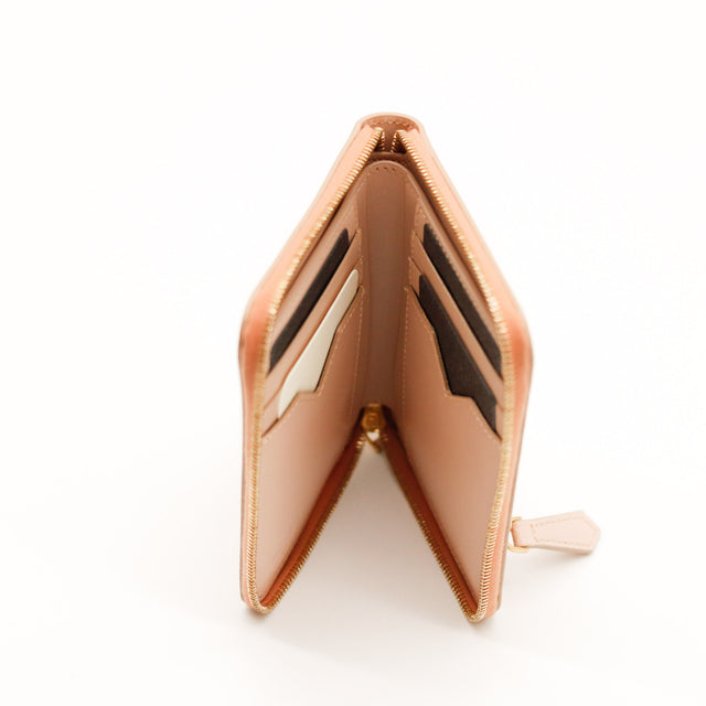 A Carteira com fecho Fendi Diamonds Rosa