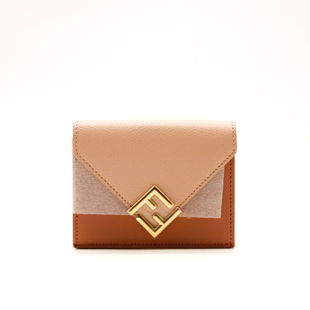 Le Portefeuille Fendi Diamonds Rose