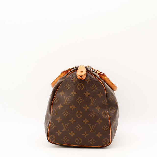Vue intérieure Louis Vuitton Speedy 35 Toile Monogramme occasion authentique — AMANA Vintage