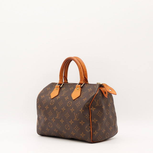 Vue de dos Louis Vuitton Speedy 25 Toile Monogramme occasion authentique — AMANA Vintage