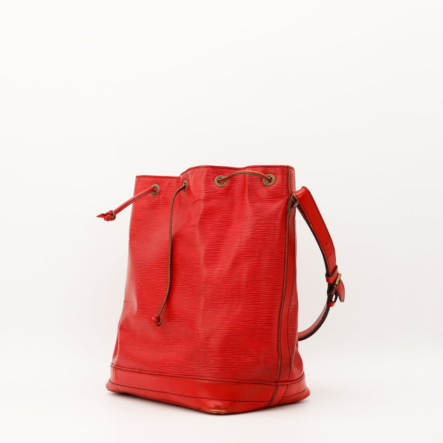 Louis Vuitton Noé GM Epi rouge trois quarts bandoulière cuir — AMANA Vintage
