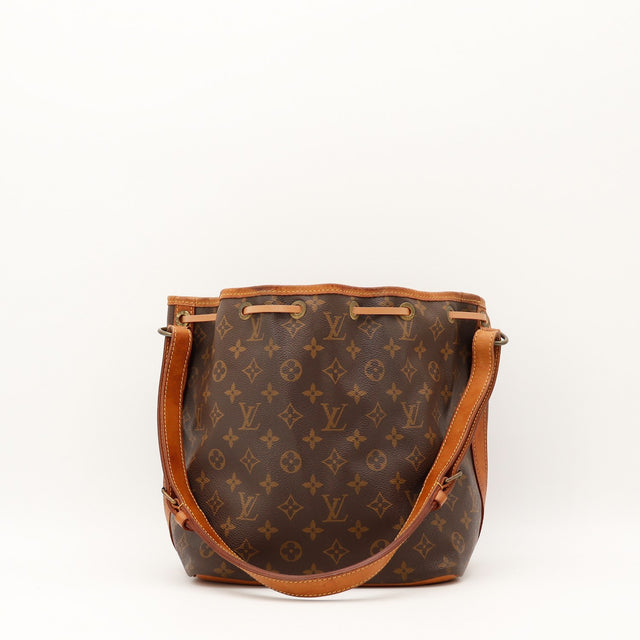 Vue de profil Louis Vuitton Petit Noé Toile Monogramme occasion authentique — AMANA Vintage