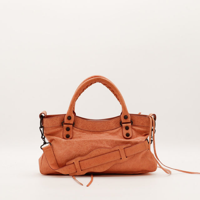 Sac Balenciaga First vue arrière avec bandoulière amovible occasion authentique — AMANA Vintage