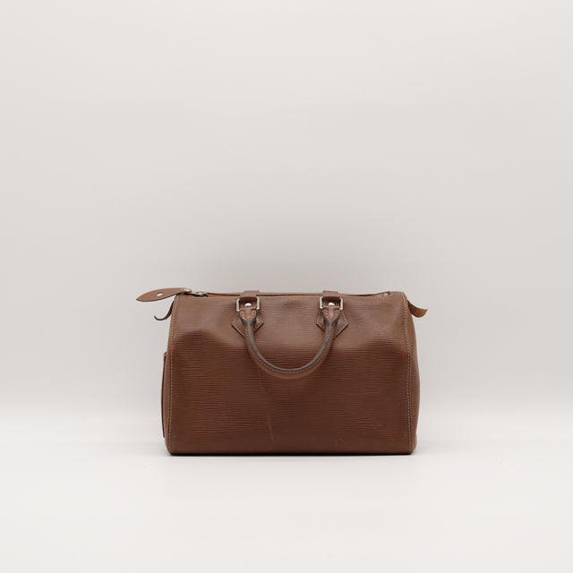 De Speedy 30 Louis Vuitton in bruin Épi
