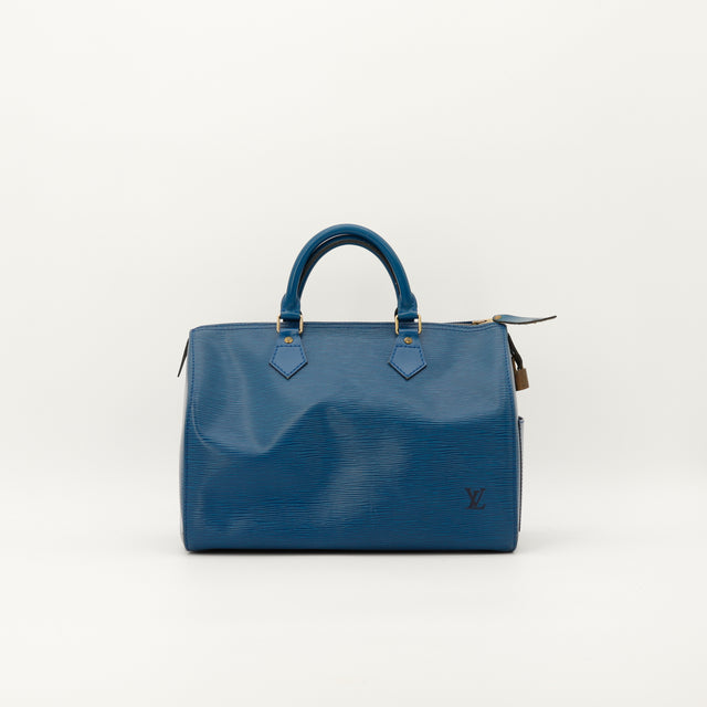 Le Speedy 30 Épi Bleu Louis Vuitton