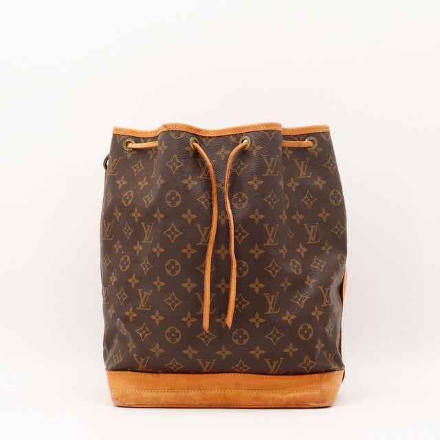 Sac Louis Vuitton Noé Toile Monogramme vue de face occasion authentique — AMANA Vintage