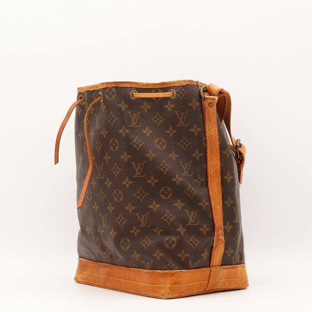 Sac Louis Vuitton Noé Toile Monogramme vue de dos occasion authentique — AMANA Vintage