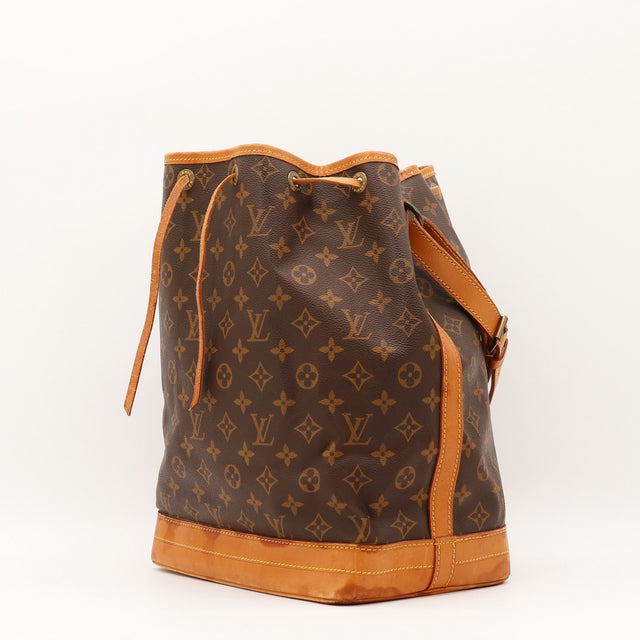 Sac Louis Vuitton Noé Toile Monogramme vue de dos occasion authentique — AMANA Vintage
