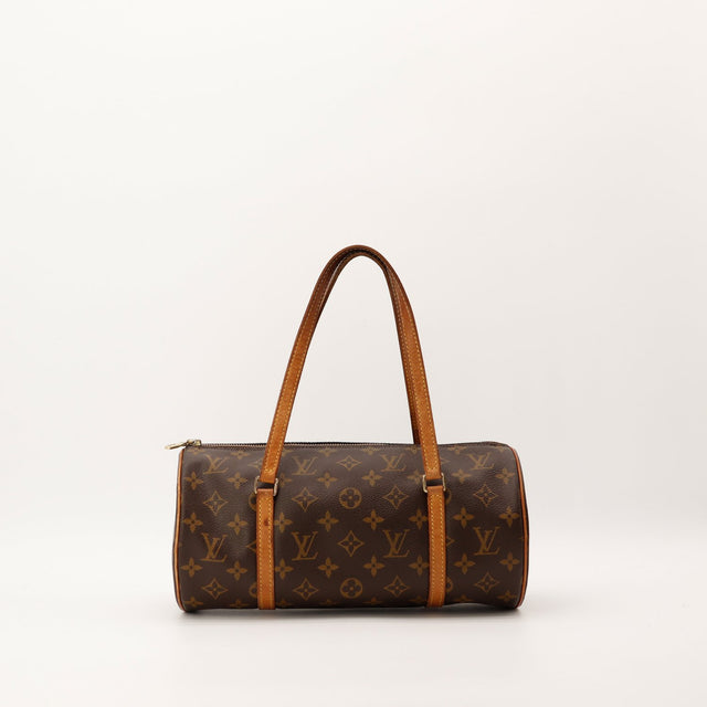 Sac Louis Vuitton Papillon 30 toile Monogram vue de face occasion authentique — AMANA Vintage