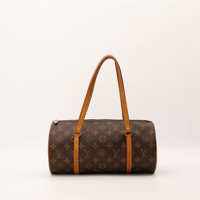 Sac Louis Vuitton Papillon 30 toile Monogram vue de face occasion authentique — AMANA Vintage