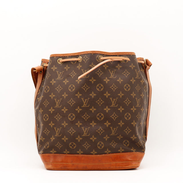 Sac Louis Vuitton Noé Toile Monogramme vue de face occasion authentique — AMANA Vintage