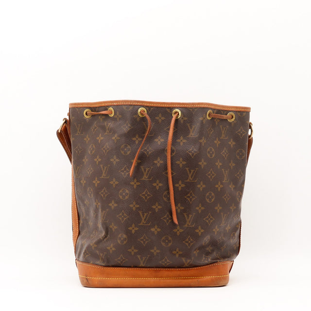 Sac Louis Vuitton Noé Toile Monogramme vue de face occasion authentique — AMANA Vintage