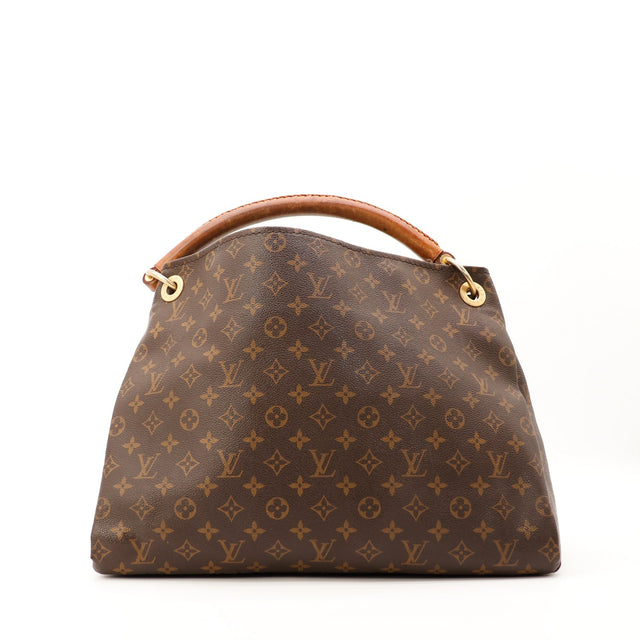 Sac Louis Vuitton Artsy MM toile Monogram vue de face occasion authentique — AMANA Vintage