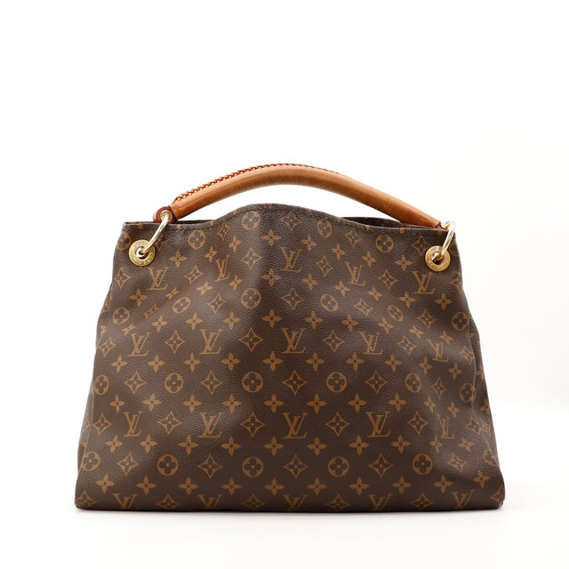 Sac Louis Vuitton Artsy MM toile Monogram vue de face occasion authentique — AMANA Vintage