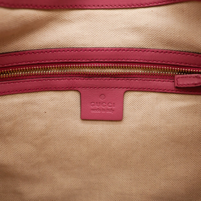 Intérieur doublure toile beige Gucci New Jackie made in Italy — AMANA Vintage