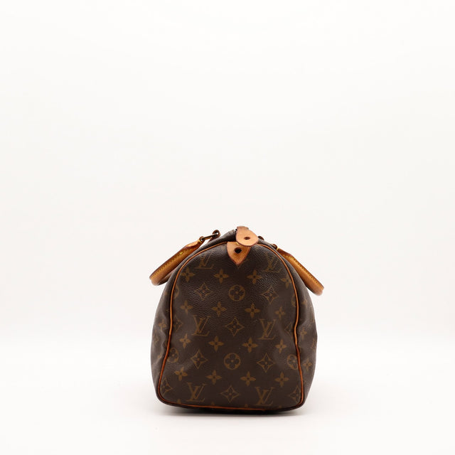 Profil links Louis Vuitton Speedy 30 Monogram-canvas vintage — AMANA Vintage