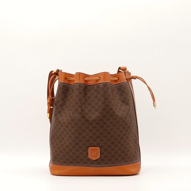 Sac Céline Seau Macadam toile monogrammée vue de face occasion authentique — AMANA Vintage