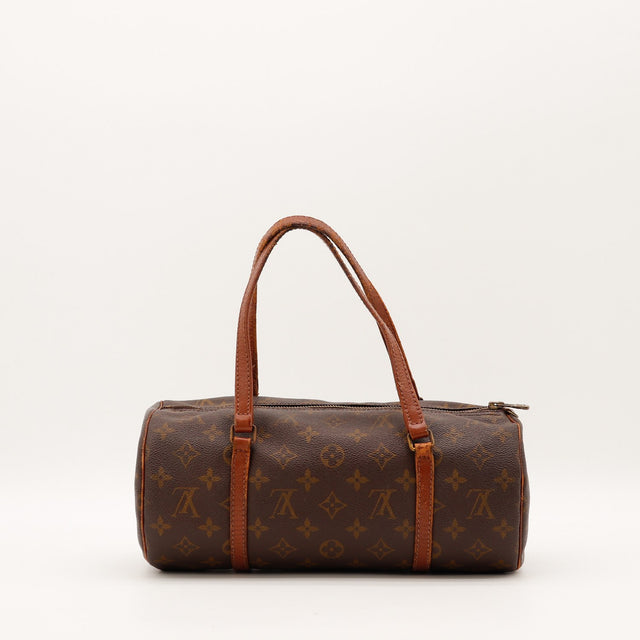 Sac Louis Vuitton Papillon 30 vue arrière toile Monogram occasion authentique — AMANA Vintage