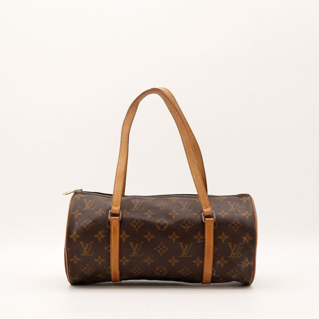Sac Louis Vuitton Papillon 30 toile Monogram vue de face occasion authentique — AMANA Vintage