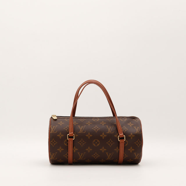 Sac Louis Vuitton Papillon 30 toile Monogram vue de face occasion authentique — AMANA Vintage