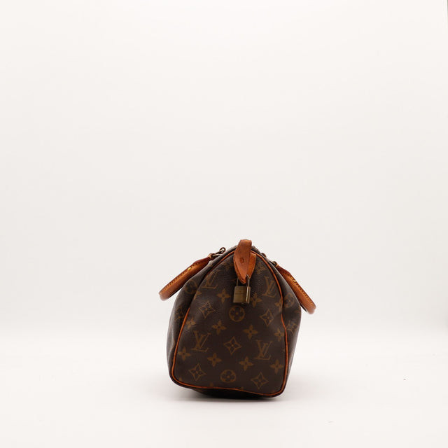 linkerprofiel Louis Vuitton Speedy 25 hangslot en lipje — AMANA Vintage