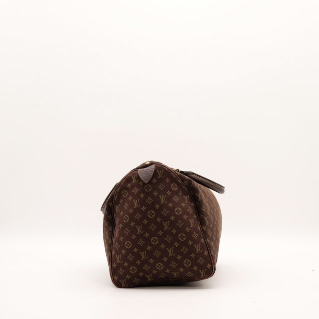zijaanzicht opposé Louis Vuitton Speedy 30 Mini Lin — AMANA Vintage