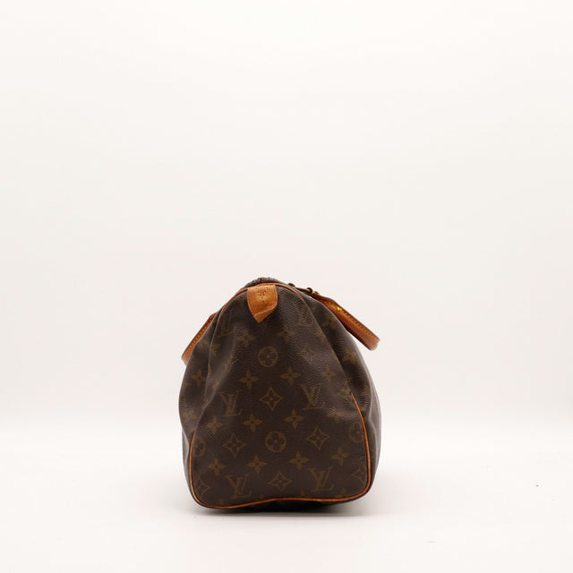 Louis Vuitton Speedy 30 zijaanzicht profil links — AMANA Vintage