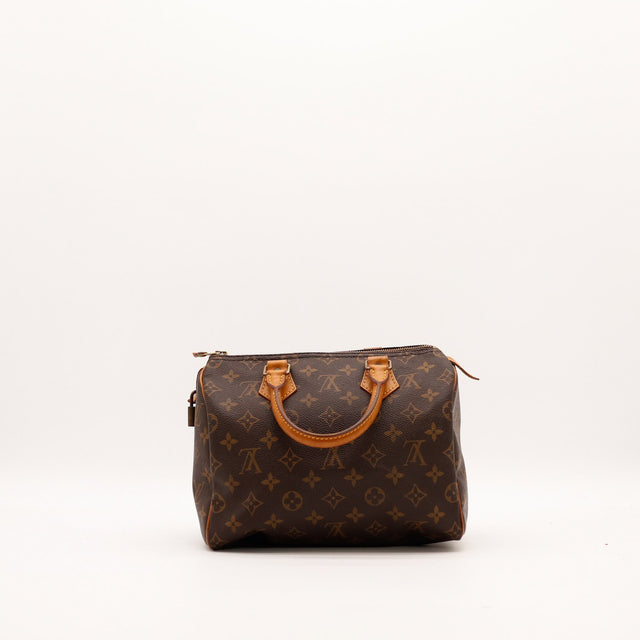 achteraanzicht Louis Vuitton Speedy 30 Monogram-canvas tweedehands — AMANA Vintage