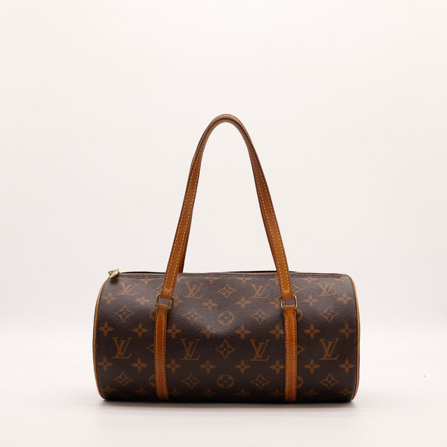 Sac Louis Vuitton Papillon 30 toile Monogram vue de face occasion authentique — AMANA Vintage