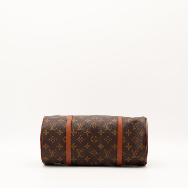 Sac Louis Vuitton Papillon 30 vue du dessous toile Monogram — AMANA Vintage