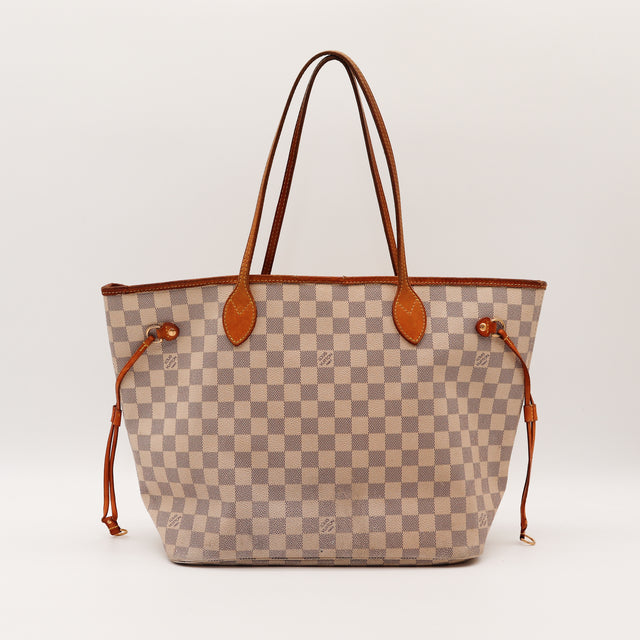 Le Neverfull Damier Azur MM Louis Vuitton