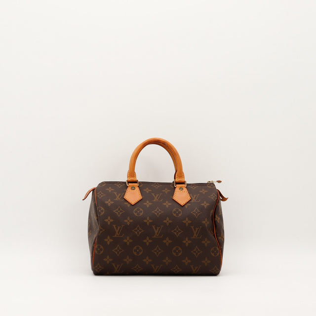 Sac Louis Vuitton Speedy 30 toile Monogram vue de face occasion authentique — AMANA Vintage
