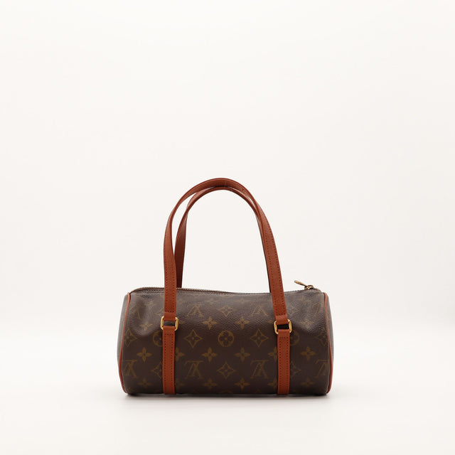 Le Papillon 30 Louis Vuitton vue de face arrière toile Monogram caramel — AMANA Vintage