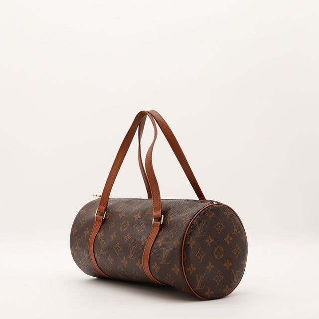 Louis Vuitton Papillon 30 vue de trois-quarts gauche toile Monogramme — AMANA Vintage