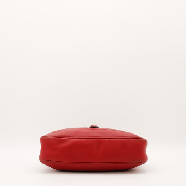 Gucci New Jackie rouge vue du fond cuir lisse — AMANA Vintage