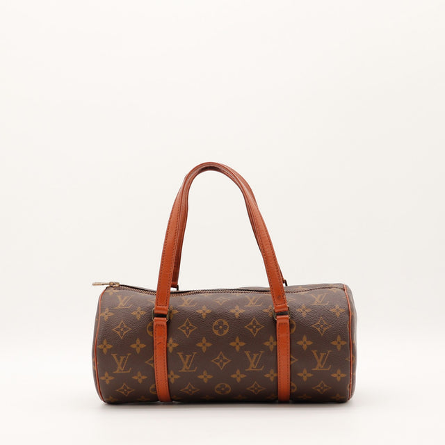 Sac Louis Vuitton Papillon 30 toile Monogram vue de face occasion authentique — AMANA Vintage