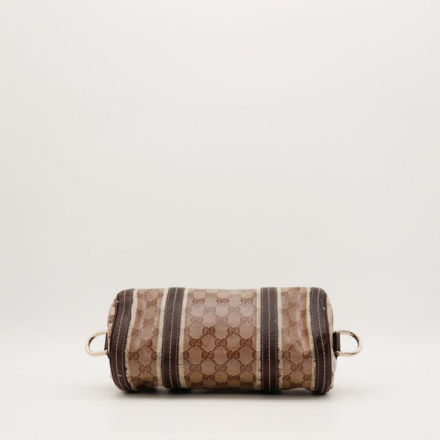 Vue du fond sac Gucci Boston GG Crystal — AMANA Vintage