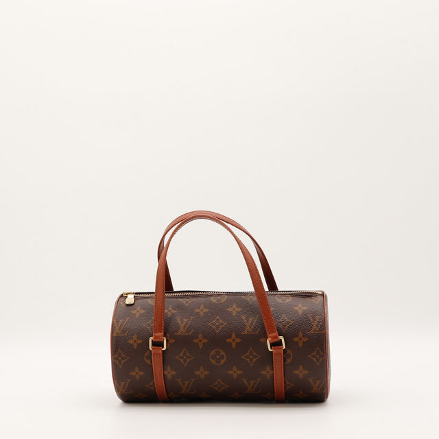 Sac Louis Vuitton Papillon 26 toile Monogram vue de face occasion authentique — AMANA Vintage