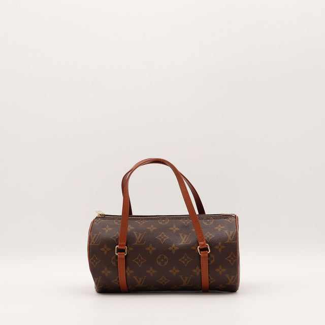 Sac Louis Vuitton Papillon 26 toile Monogram vue de face occasion authentique — AMANA Vintage