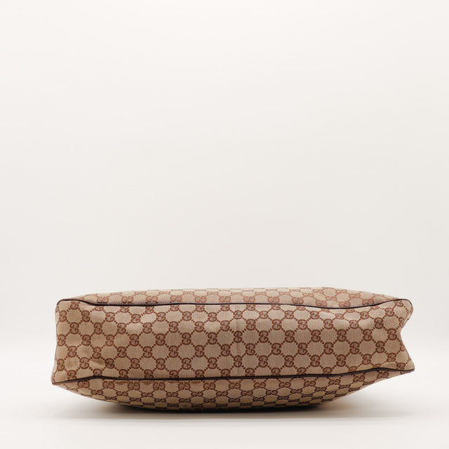 Tote Bag Gucci vista de baixo tela monogramada — AMANA Vintage