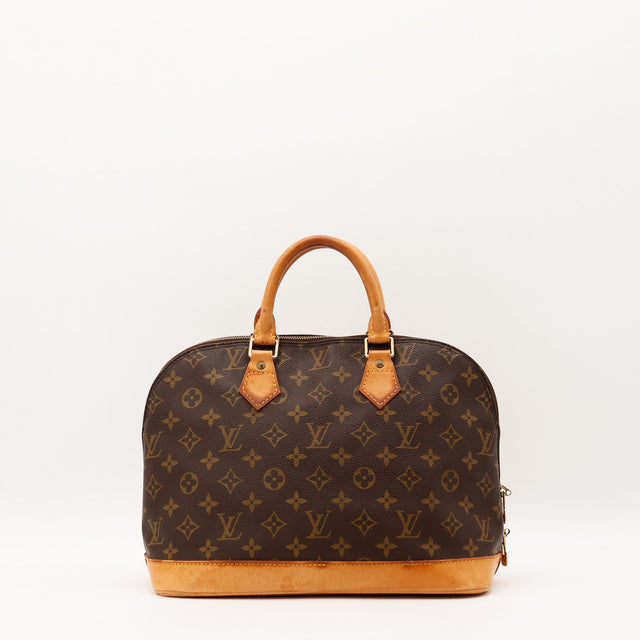 Sac Louis Vuitton Alma PM toile Monogram vue de face occasion authentique — AMANA Vintage