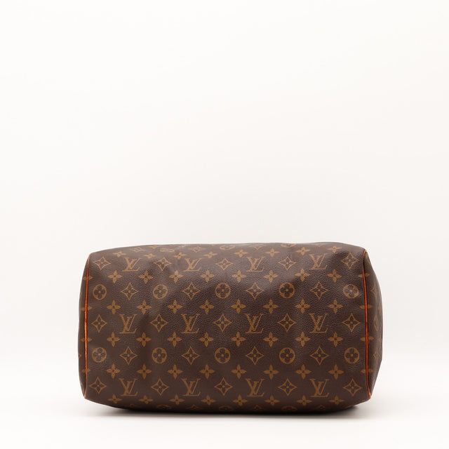 detail van sluiting rits van Louis Vuitton Speedy 35 — AMANA Vintage