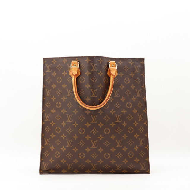 Sac Plat Louis Vuitton Rückansicht Canvas Monogramm aus Vorbesitz — AMANA Vintage