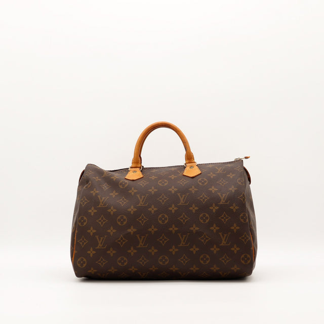 Sac Louis Vuitton Speedy 35 Toile Monogramme vue de face occasion authentique — AMANA Vintage