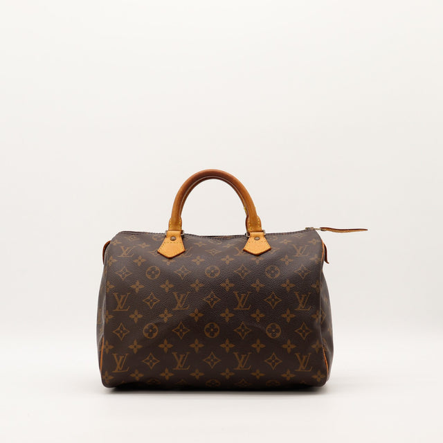 Sac Louis Vuitton Speedy 30 Toile Monogramme vue de face occasion authentique — AMANA Vintage