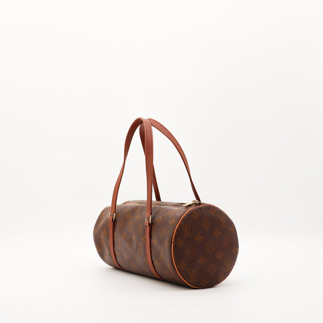 Sac Louis Vuitton Papillon 26 toile Monogram profil occasion authentique — AMANA Vintage