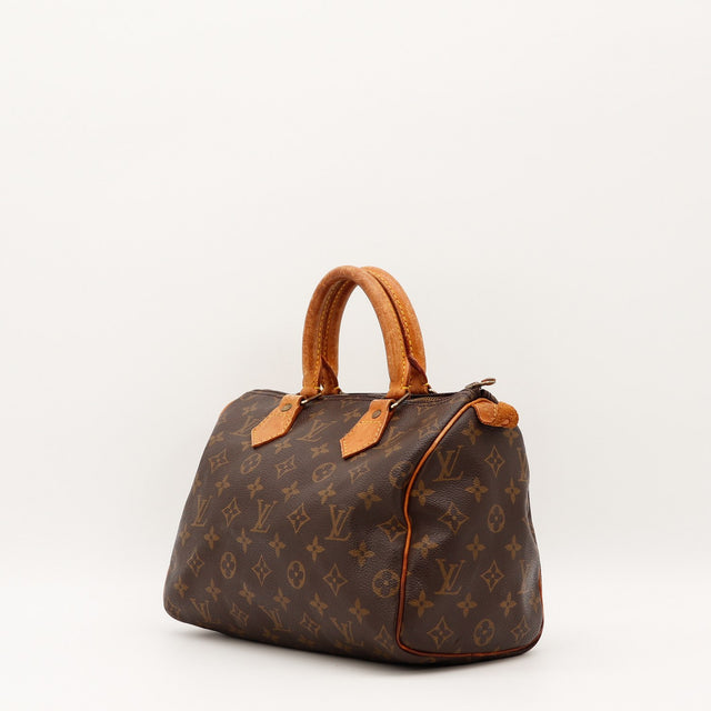 Vue de dos Louis Vuitton Speedy 25 Toile Monogramme occasion authentique — AMANA Vintage