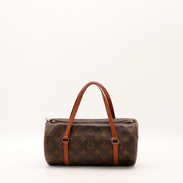 Vue de face Louis Vuitton Papillon 26 Toile Monogramme occasion authentique — AMANA Vintage