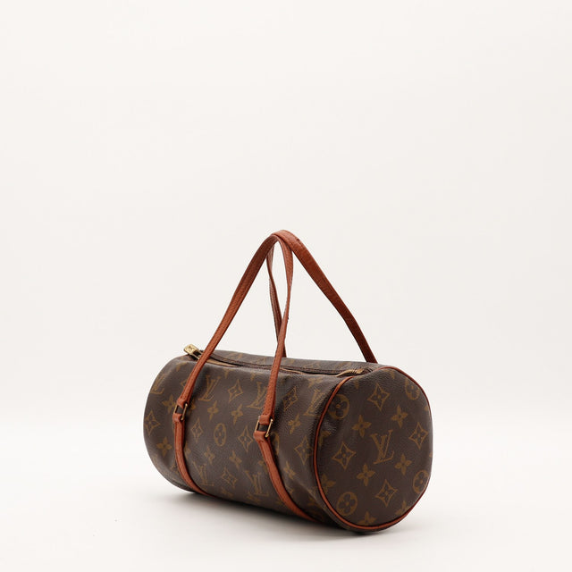 Vue de dos Louis Vuitton Papillon 26 Toile Monogramme occasion authentique — AMANA Vintage