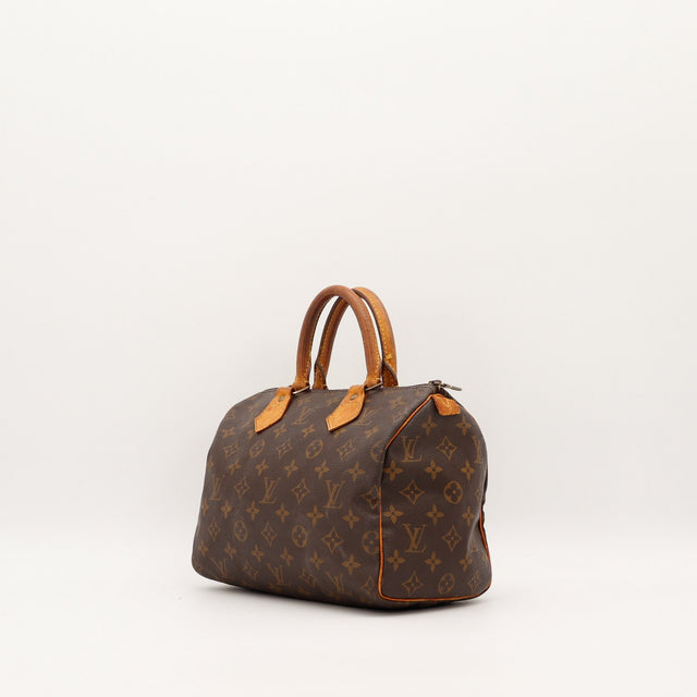 Louis Vuitton Speedy 25 Monogramme vue de trois quarts occasion — AMANA Vintage